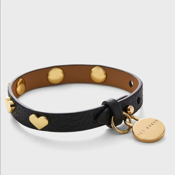 ๐ค Ted Baker, Heeva Heart Detail Leather Bracelet - Picture 7 of 13